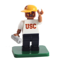 USC Trojans Fan Face Mini Figure